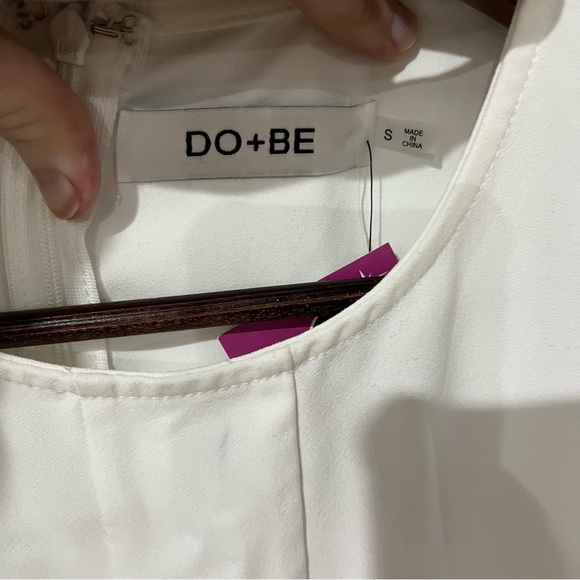 DO+BE off white sleeveless top size small - Picture 5 of 10